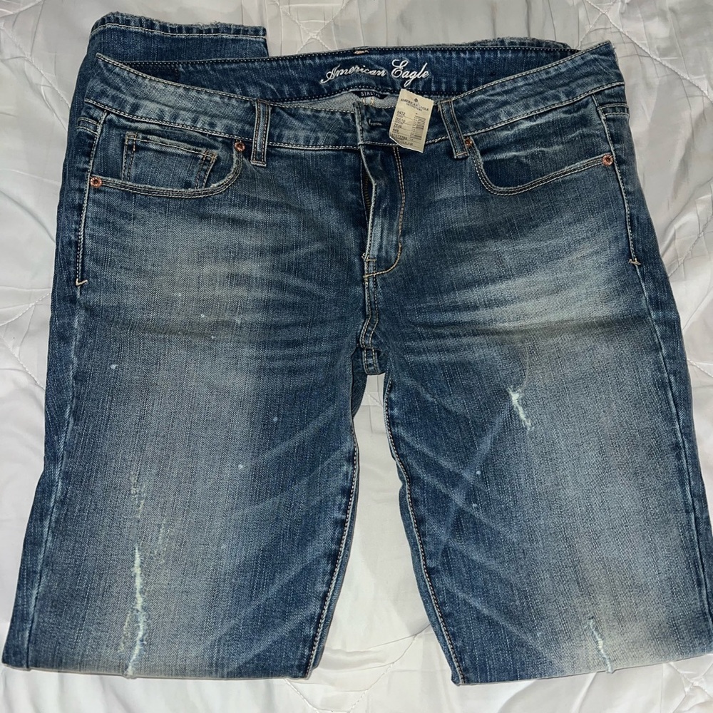 NWT American Eagle Skinny Jeans size 14